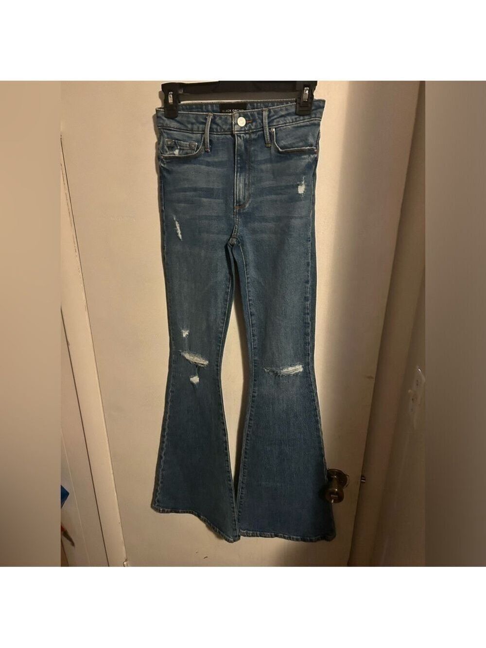 Black orchid bell bottom jeans